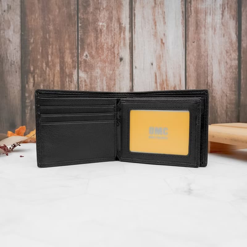 8卡1照-左右翻活頁-零錢袋牛皮短夾29806