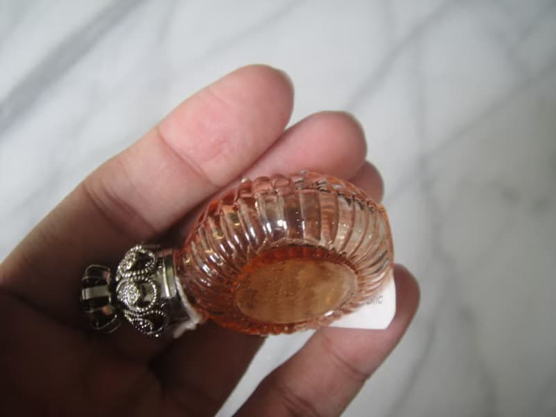 【老時光 OLD-TIME】早期捷克精緻手工製作隨身香水瓶#46