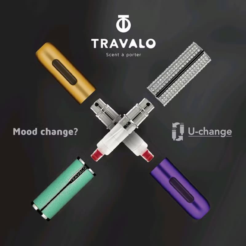 英國 Travalo 便擕式香水分裝瓶 Milano 套裝系列 香水瓶 分裝瓶