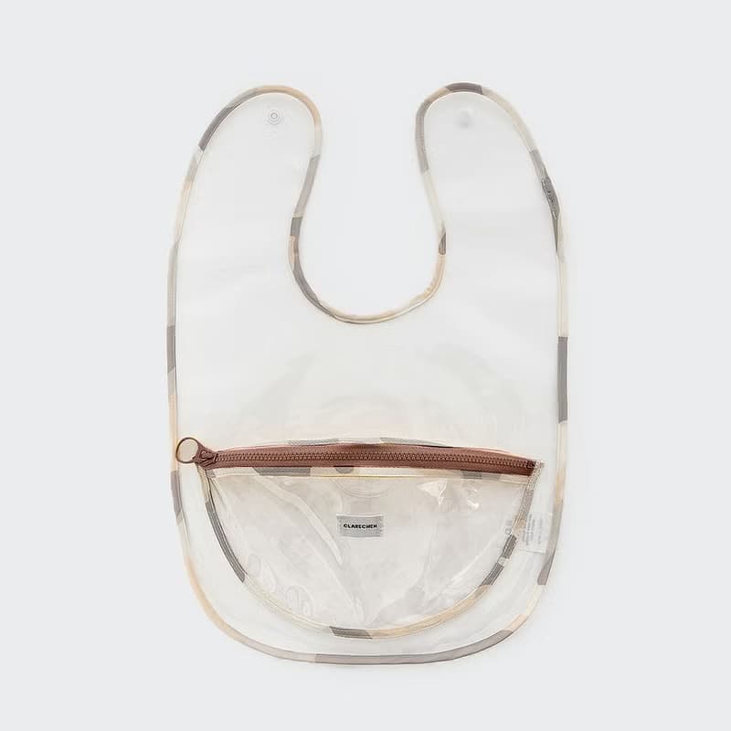 CLARECHEN_點心圍兜_透明碗款_2025新色_摩卡色