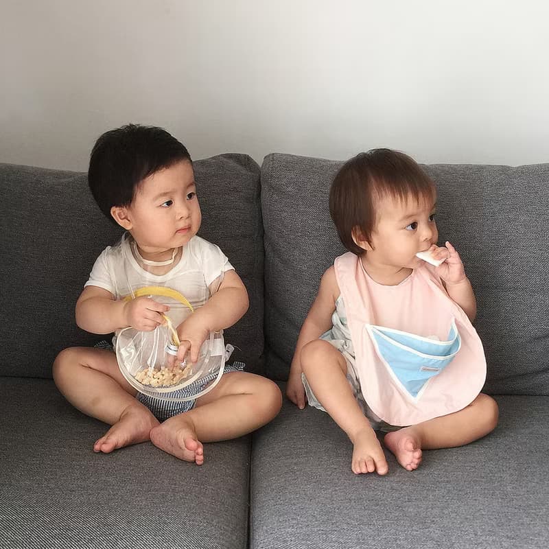 CLARECHEN_點心圍兜_透明碗款_2025新色_摩卡色