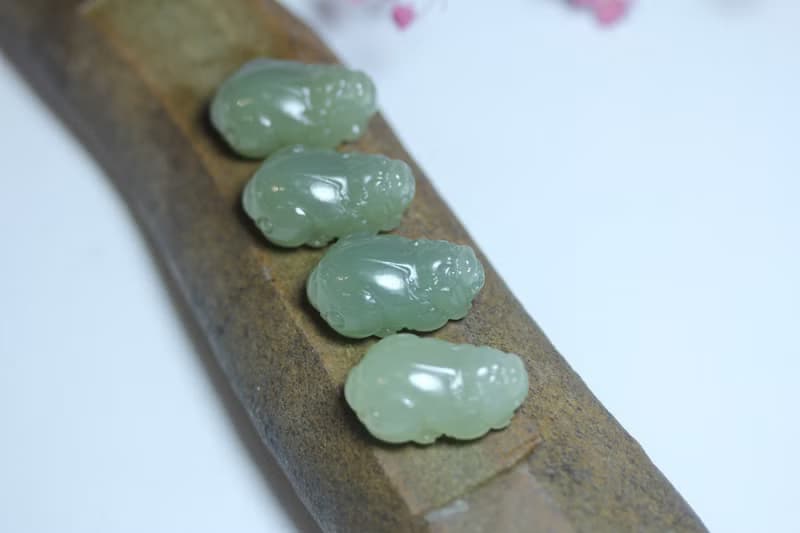 【貔貅】天然和田玉項鏈/招財吊墜/神獸瑞獸掛件玉珮/男女情侶款