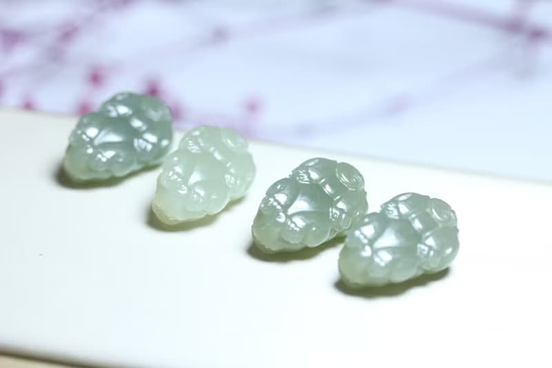 【貔貅】天然和田玉項鏈/招財吊墜/神獸瑞獸掛件玉珮/男女情侶款