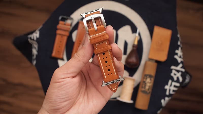 布洛克風格錶帶訂製 Apple Watch