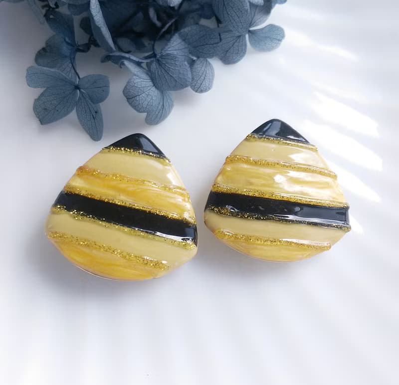 Vintage Jewelry 西洋古董飾品 復古 摩登普普 針式耳環