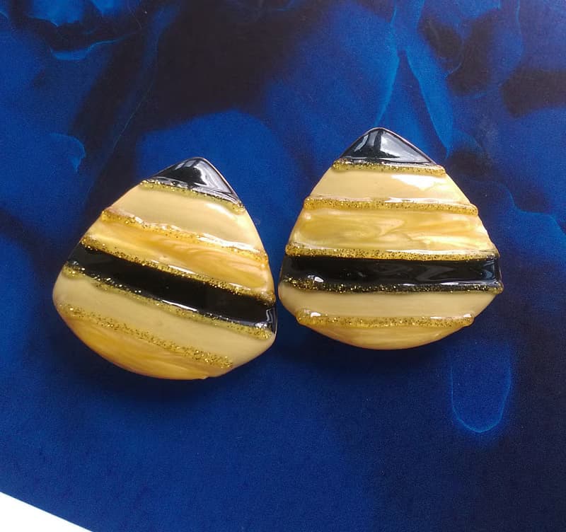Vintage Jewelry 西洋古董飾品 復古 摩登普普 針式耳環