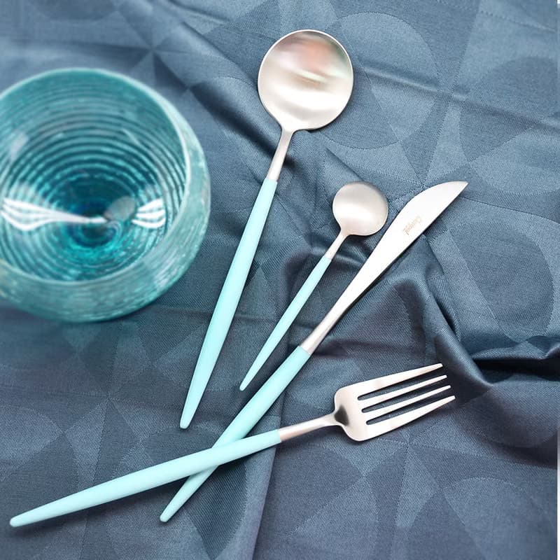 葡萄牙 Cutipol  GOA   蒂芬妮銀 主餐三件組(刀叉匙)