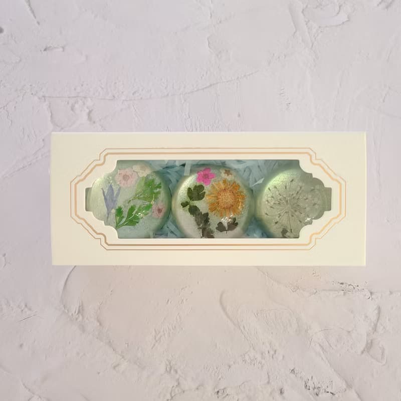 【青手作】花園香氛晶亮胺基酸寶石皂|禮物|送禮|手工皂