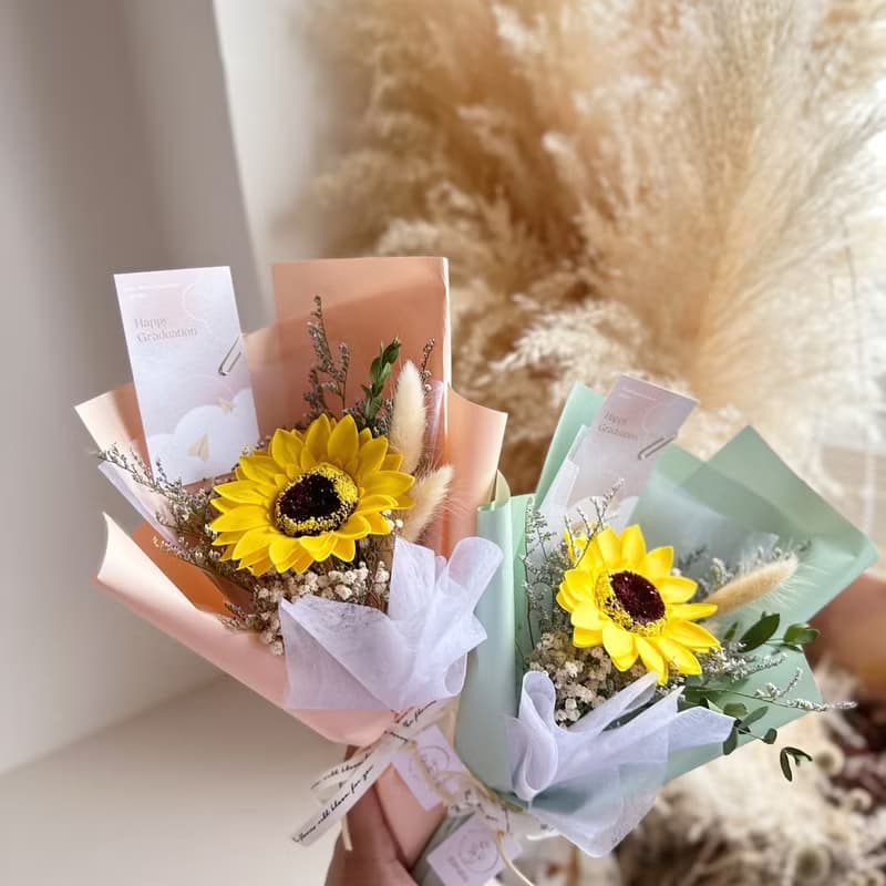 純粹美好香氛花束 I 畢業花束  I 情人節 I 母親節 I