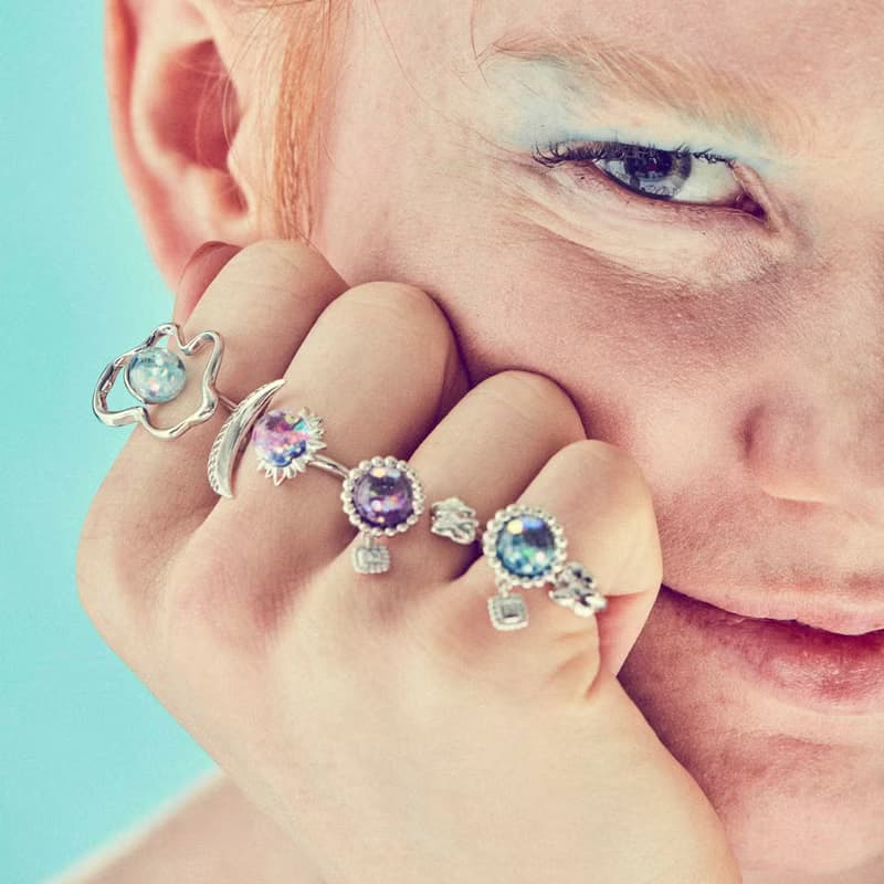 Sun&Moon Snowball Ring