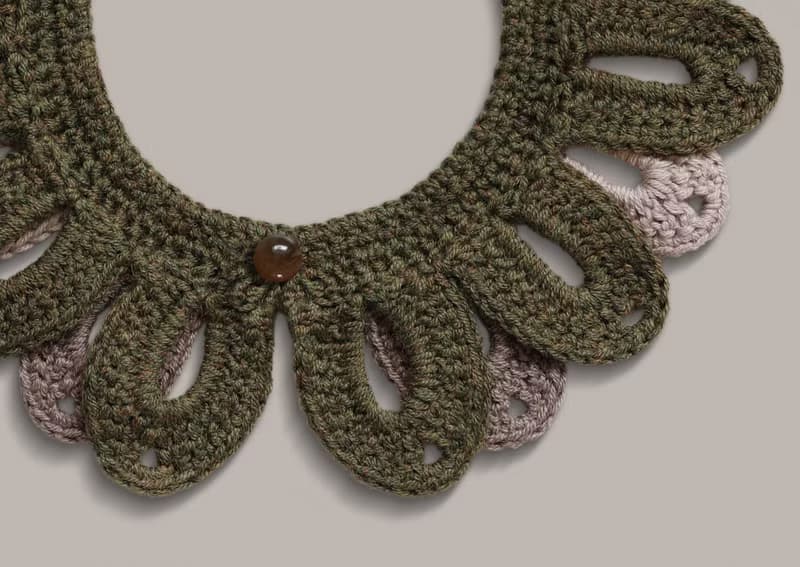 POPOPB 領子飾物 CUDDLY02– OLIVE GREEN