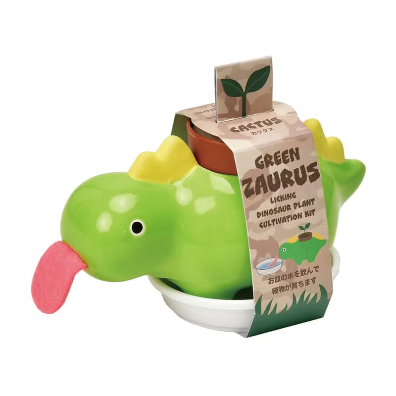 Green Zaurus 恐龍造型自動吸水種植組