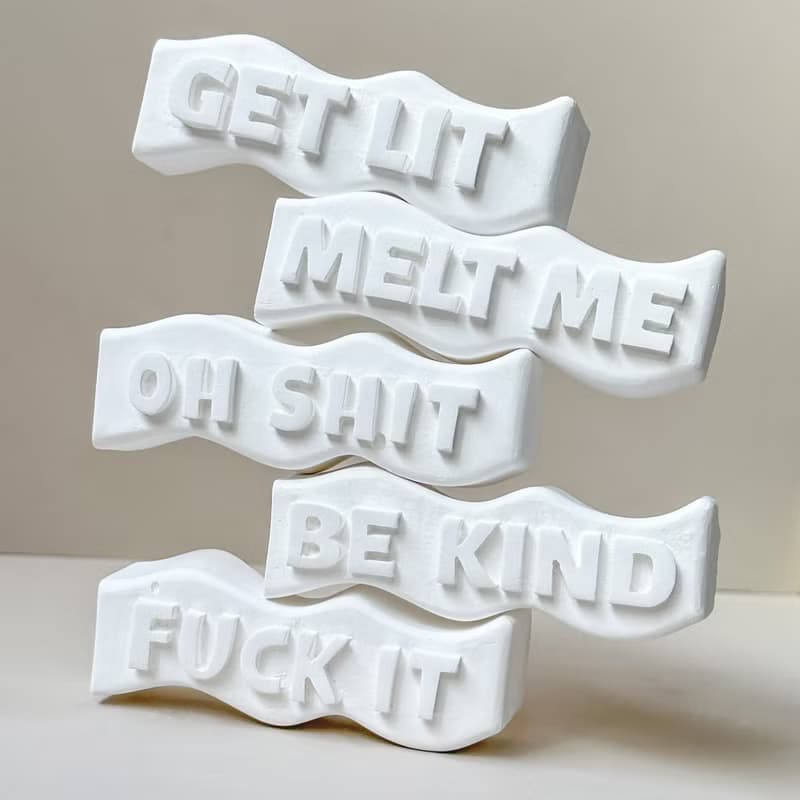 趣味俚語擴香石/Oh Shit/Fuck It/Melt Me/Be Kind/Get Lit