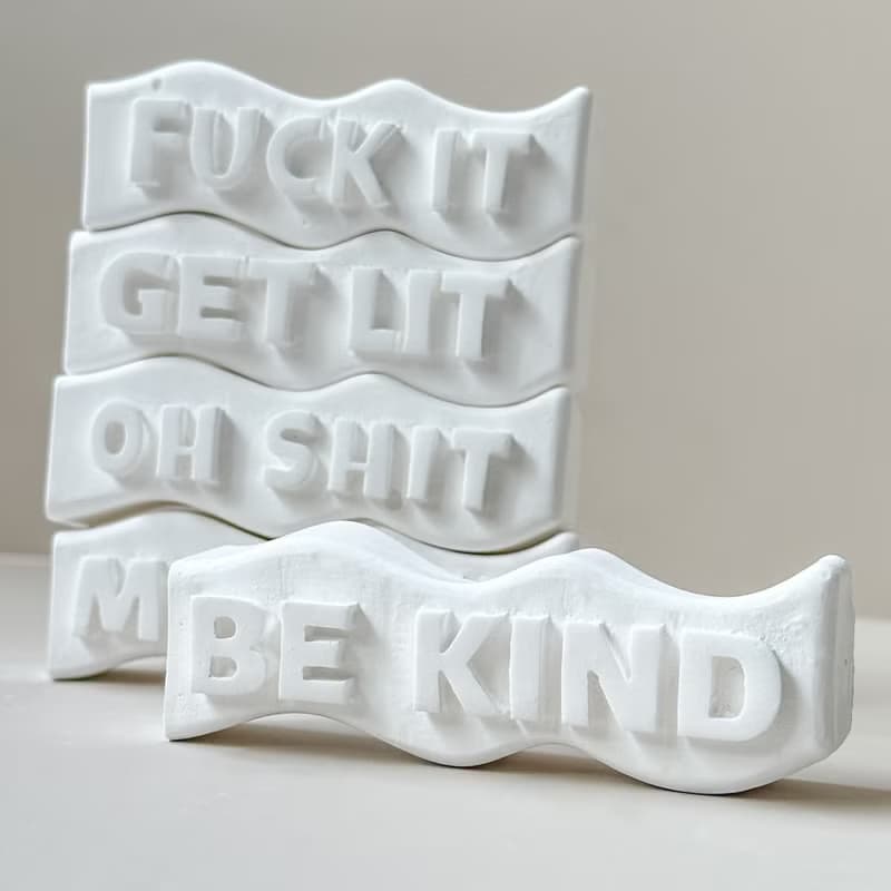 趣味俚語擴香石/Oh Shit/Fuck It/Melt Me/Be Kind/Get Lit