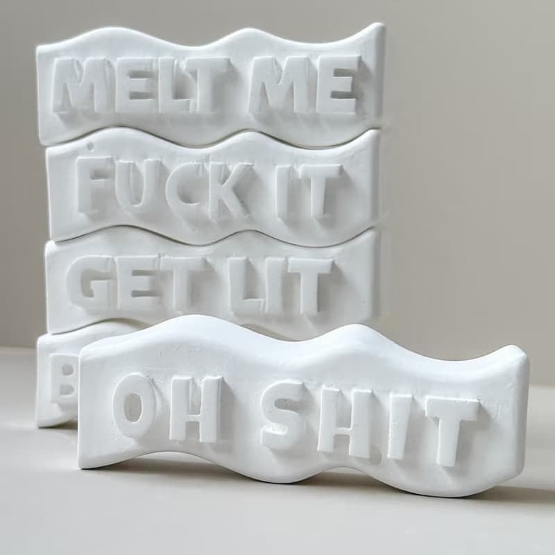 趣味俚語擴香石/Oh Shit/Fuck It/Melt Me/Be Kind/Get Lit
