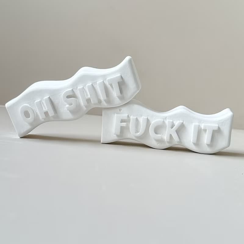 趣味俚語擴香石/Oh Shit/Fuck It/Melt Me/Be Kind/Get Lit
