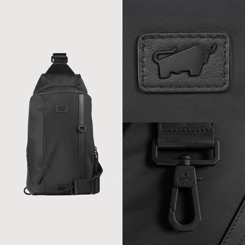 【滿3999送鑰匙圈】亞酷 胸包-黑色/BF511-TW22-BK