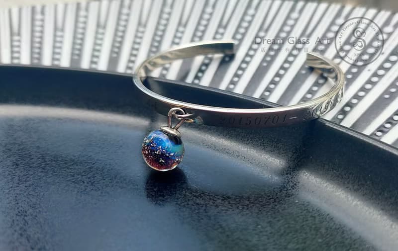 骨灰/毛髮琉璃珠-環繞之愛-B款