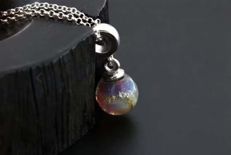 骨灰/毛髮琉璃珠-環繞之愛-B款