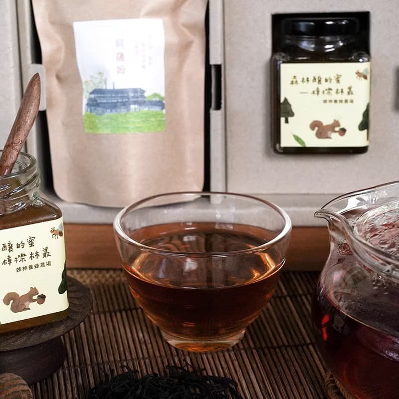 【在地品飲中秋禮盒】小鹿亂撞 |台灣蜂蜜/日月潭紅茶/友善小農