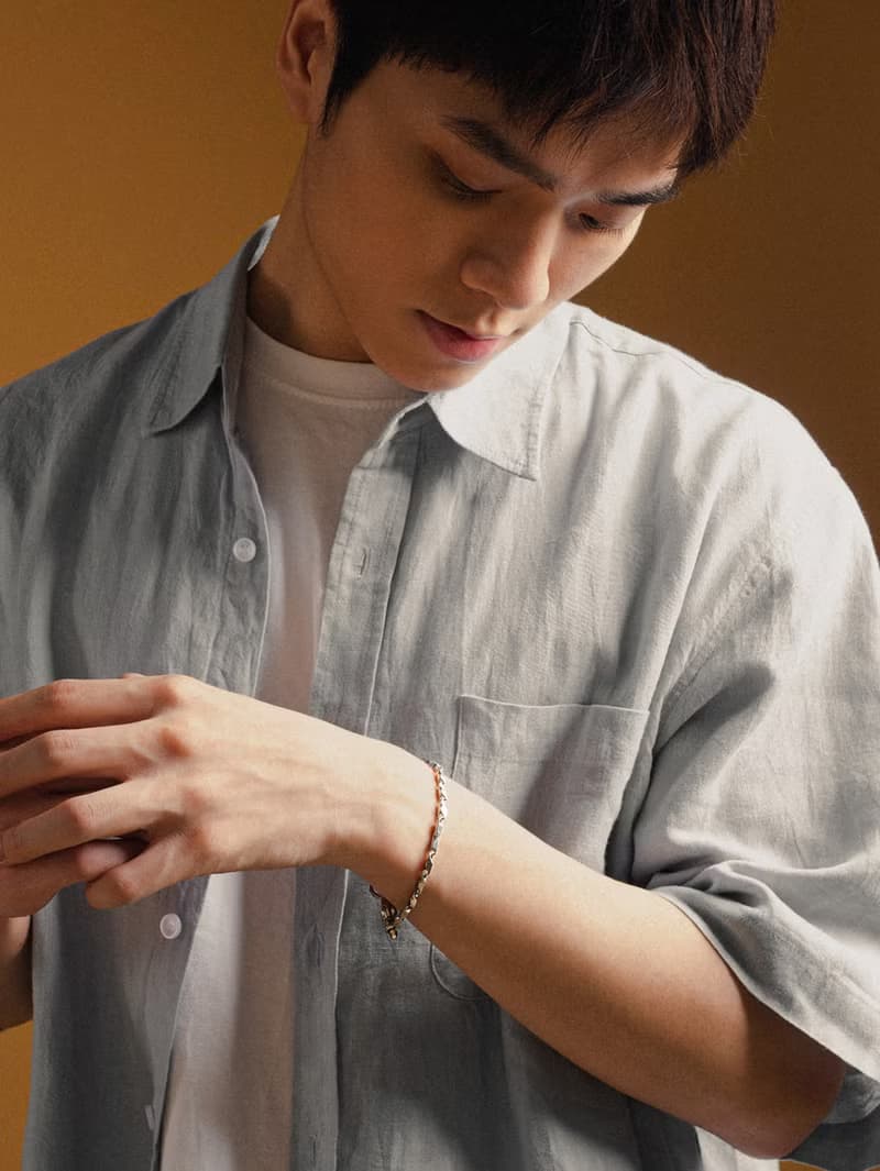 Unisex | 極晝系列 - 輝石 * 不鏽鋼手鍊