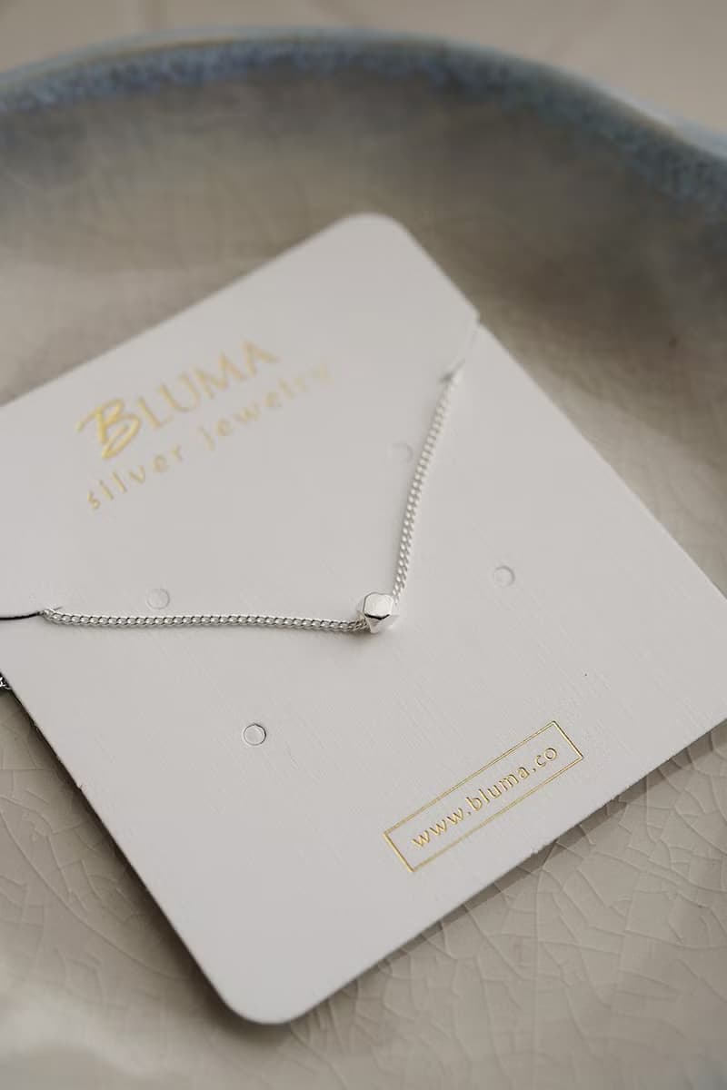 【飾品禮盒二入組】致簡單的妳純銀項鍊耳環 垂墜耳環 母親節禮物