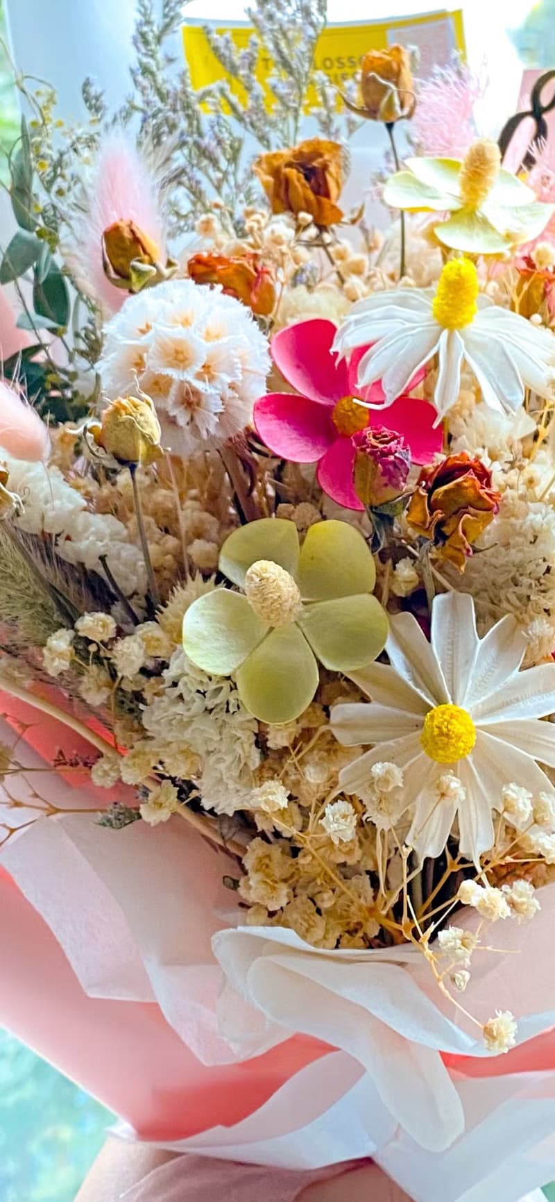 3色小花花花束