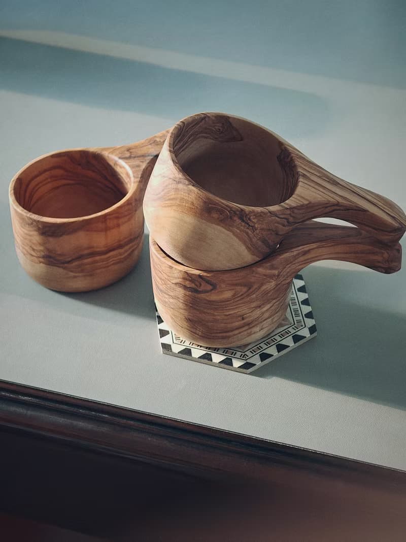 手工橄欖木原木杯Kuksa | 露營野餐Bushcraft