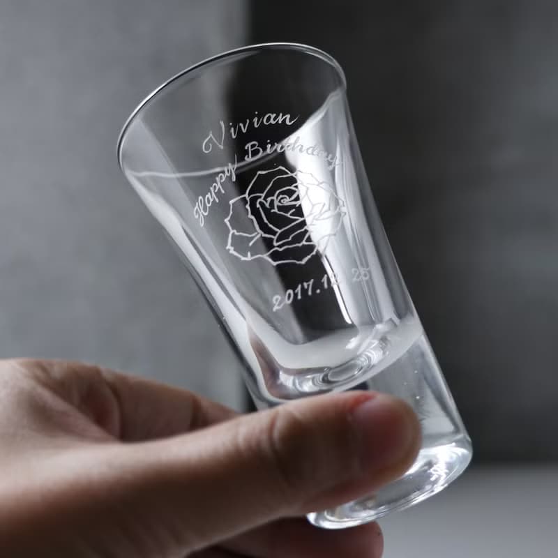 57cc【玫瑰烈酒杯】ROSE 義大利 Bormioli Rocco 純酒杯