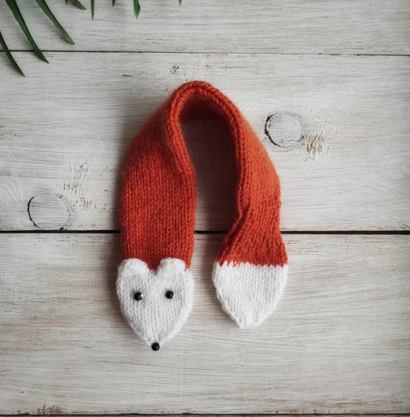 狐狸围巾  宠物项圈 fox scarf for pets collar for cat neckwear for pet scarf for dog