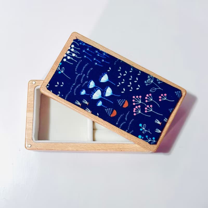 蒲公英實木首飾盒