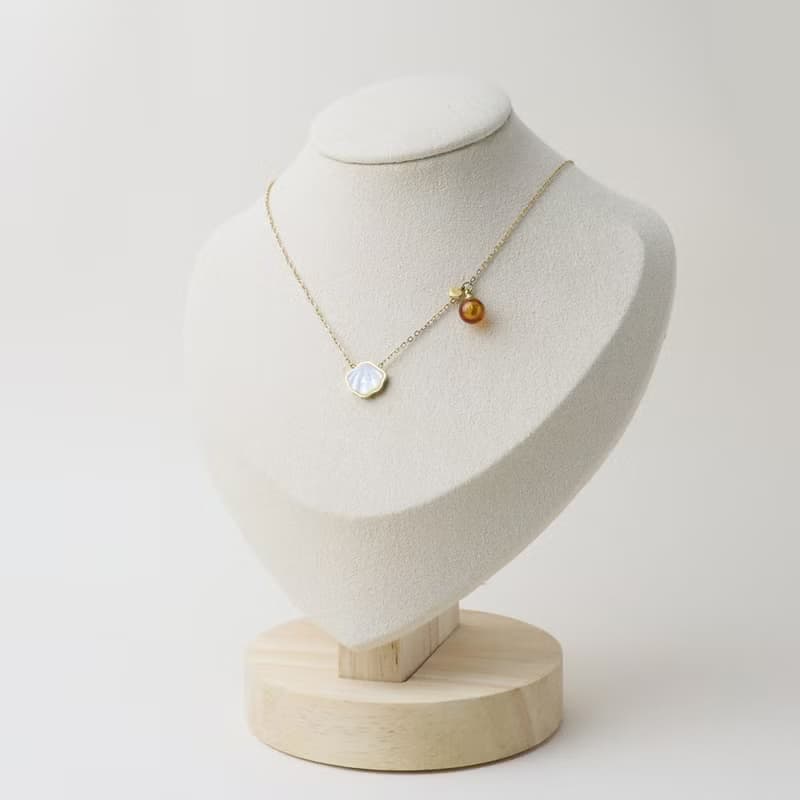 【ScentMûes森繆斯】天然母貝擴香項鍊-海洋貝殼款(附絨布袋)