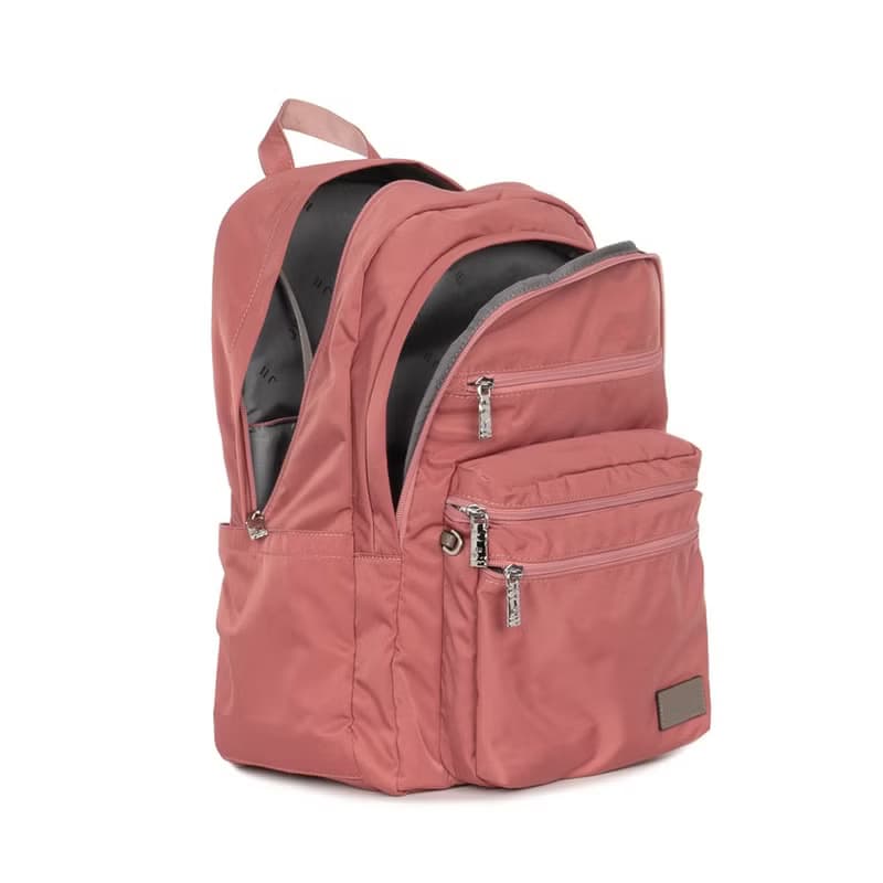 後背包-風旅雙拉鍊防潑水後背包-6003-27-多色任選