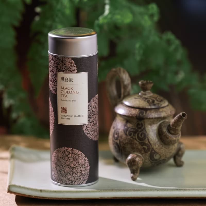 嶢陽茶行 | 黑烏龍茶 三角立體茶包(14包入) 繽紛高罐