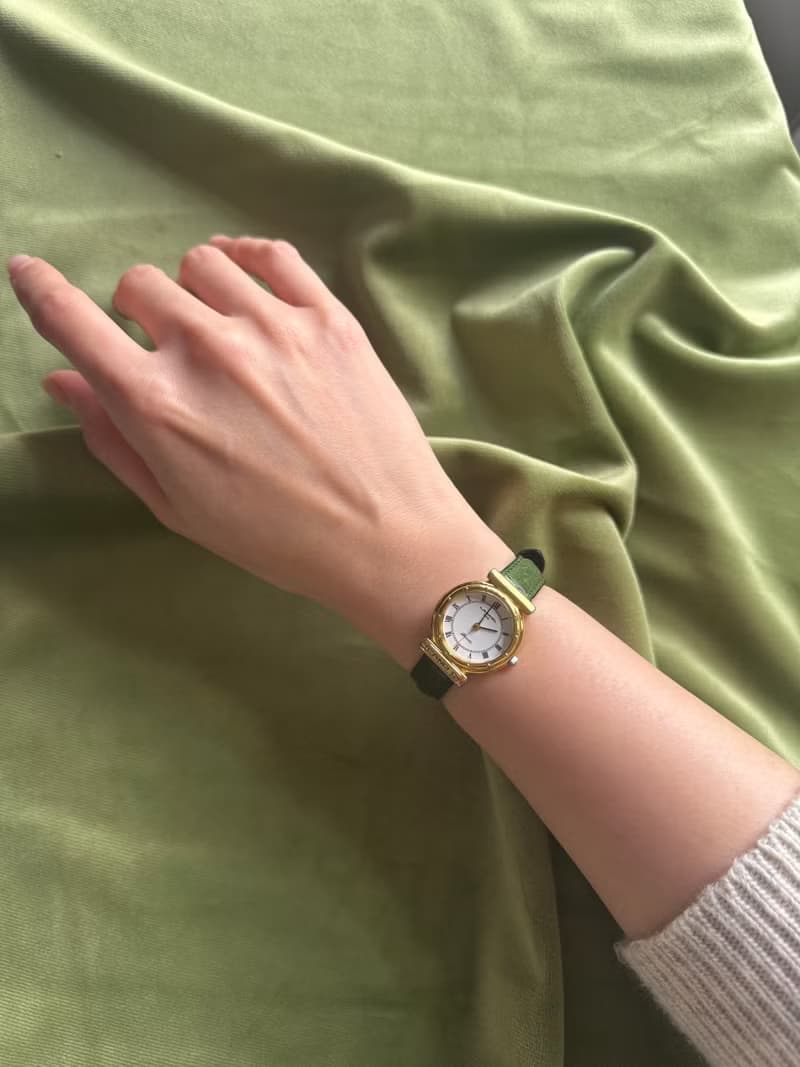 中古正品 法國 Lancel 石英手錶 皮革錶帶 日本製 禮物 古董錶