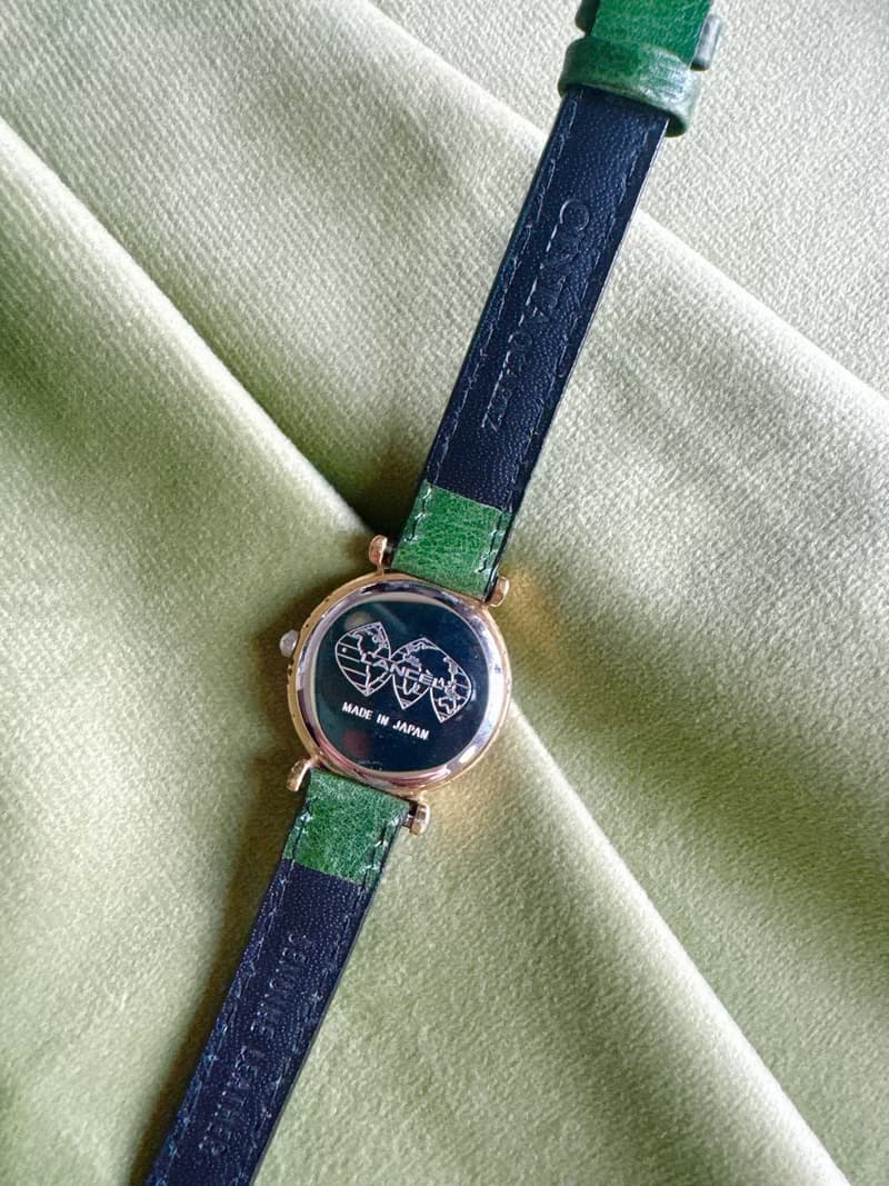 中古正品 法國 Lancel 石英手錶 皮革錶帶 日本製 禮物 古董錶