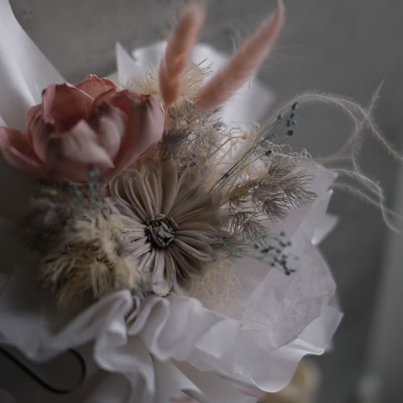 【嫁紗】乾燥花束 索拉花