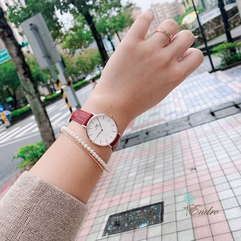 ENDRO ACC 一見傾心雙環珍珠手鍊