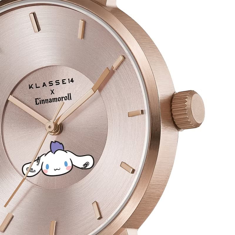 KLASSE14 x SANRIO CINNAMOROLL VOLARE 香檳金鋼帶 36