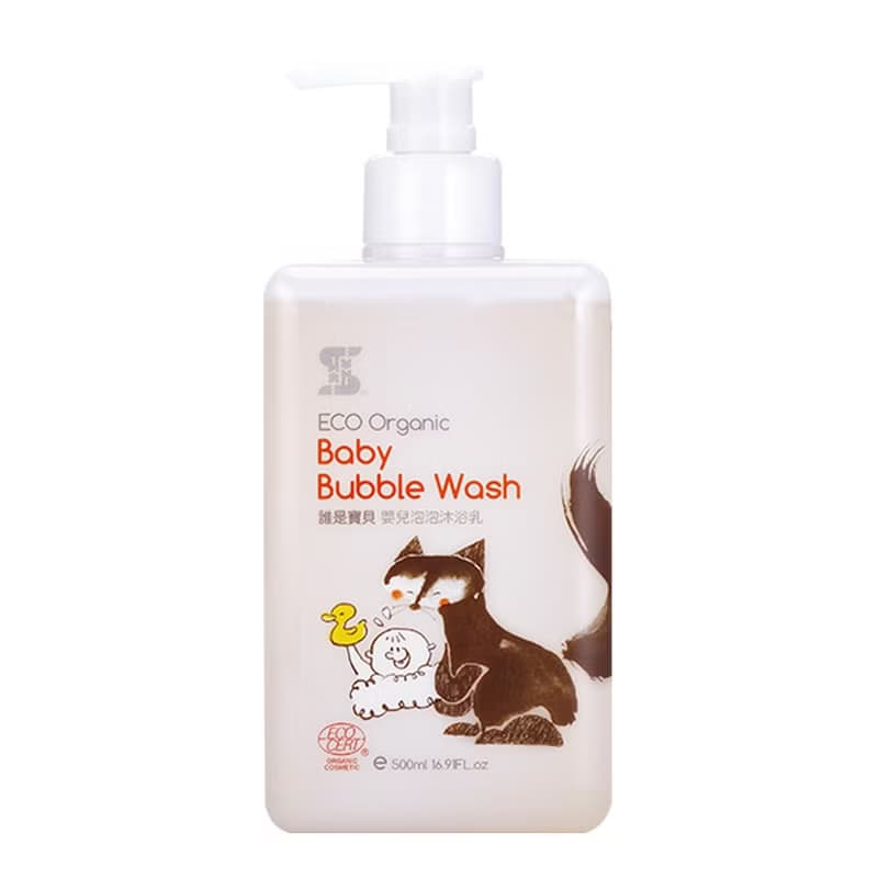 有機配方 嬰兒泡泡沐浴乳300ml【babysassi誰是寶貝】
