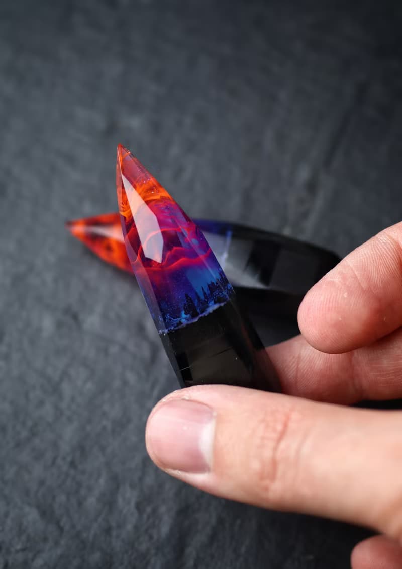 3.1 U 盤 Aurora Borealis Glow in the Dark 刻字 U 盤 3.0 USB