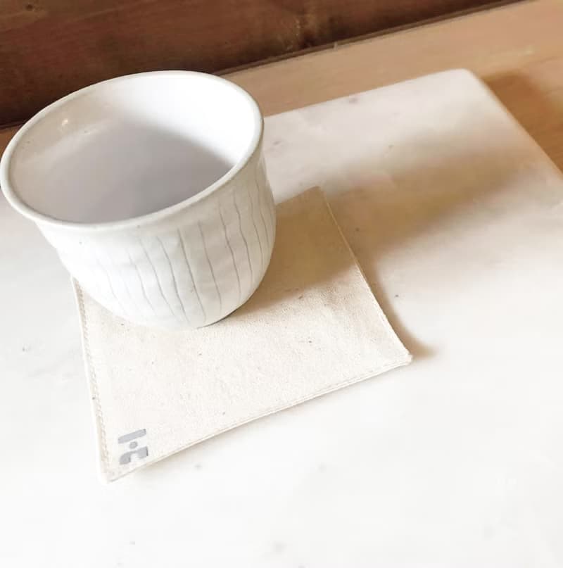 有機棉原胚杯墊(單入組/多入優惠組) Organic Cotton