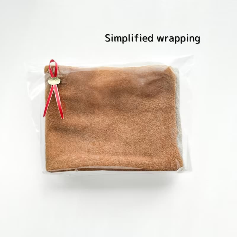 オシャレに暖かく バイカラーのネックウォーマー　メルトンフリース　クリスマスギフト