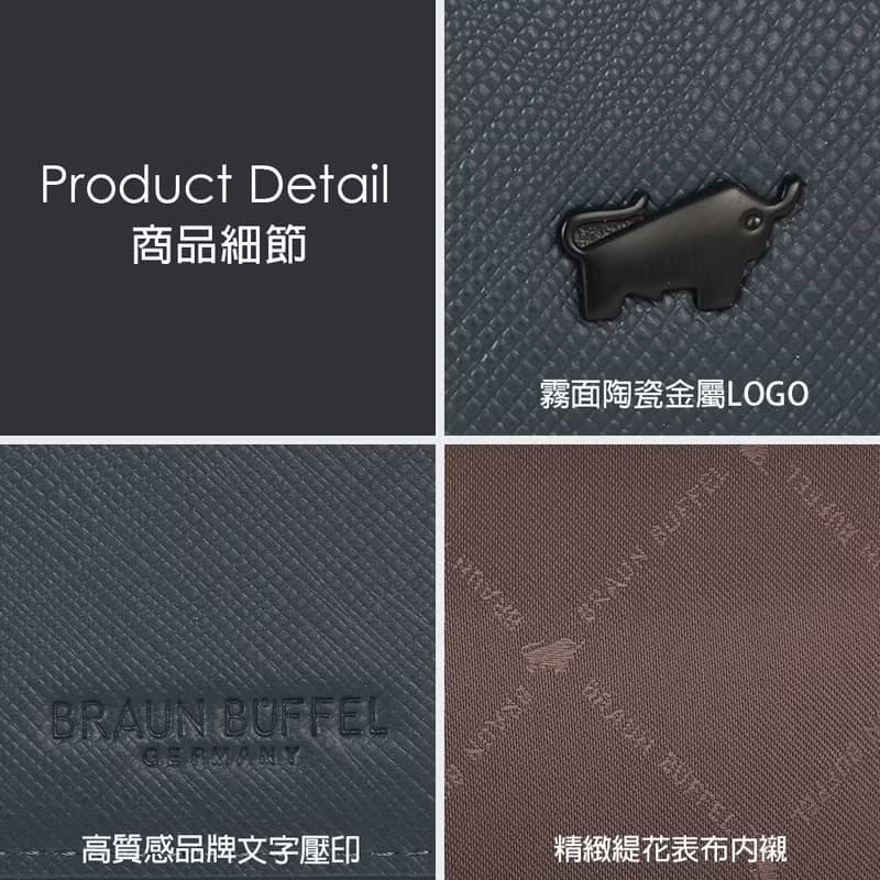 【免費升級送禮包裝】洛菲諾P-II 單層卡夾-藍色/BF347-151-NY