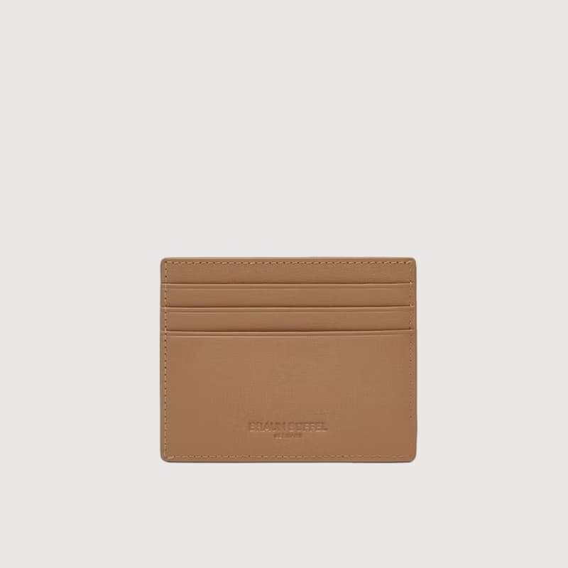 【滿3999送鑰匙圈】維克多-D 卡夾-淺棕/BF512-151-CS