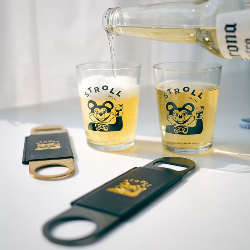 【鹿角兔x散步咖啡】美崙花蓮米奇_CHEERS禮盒 酒杯 開瓶器