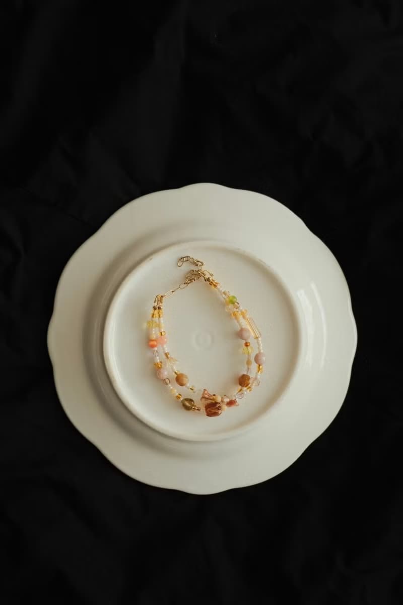 秋日幻想系列 金色布魯日 Golden Brugges 捷克珠 串珠雙層手鍊