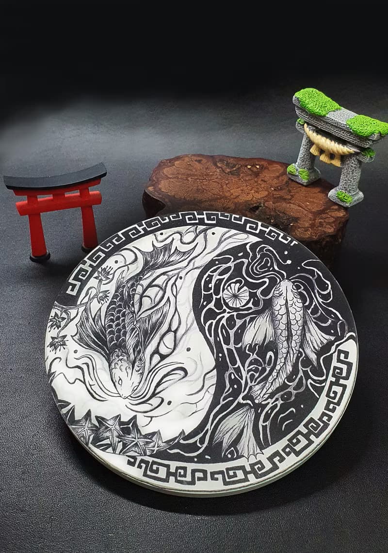 | 東方十二宮 | 陶瓷杯墊-雙魚座