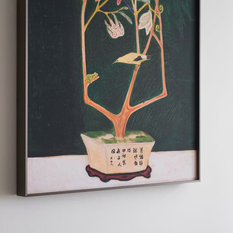 【藝術掛畫】 萬物靜觀皆自得 / 常玉