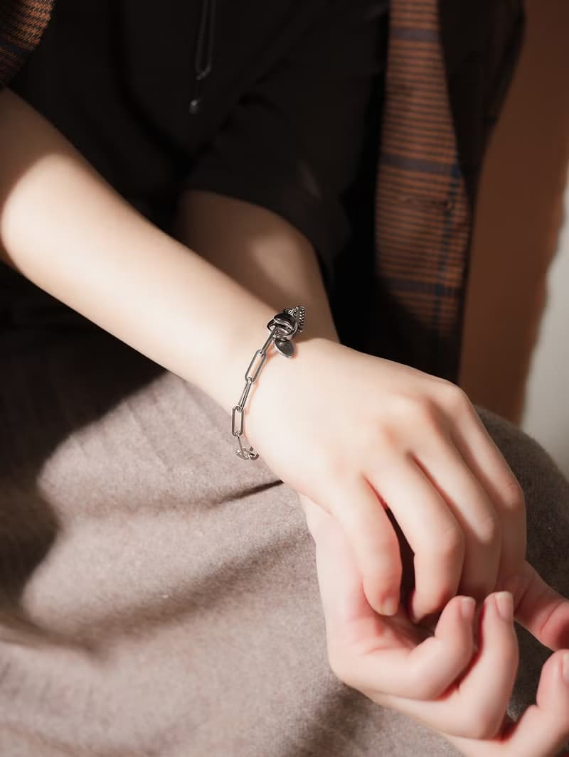 Unisex | 極晝系列 - 藍冰 * 不鏽鋼手鍊